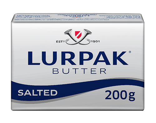 Lurpak Salted Butter 200gm pkt